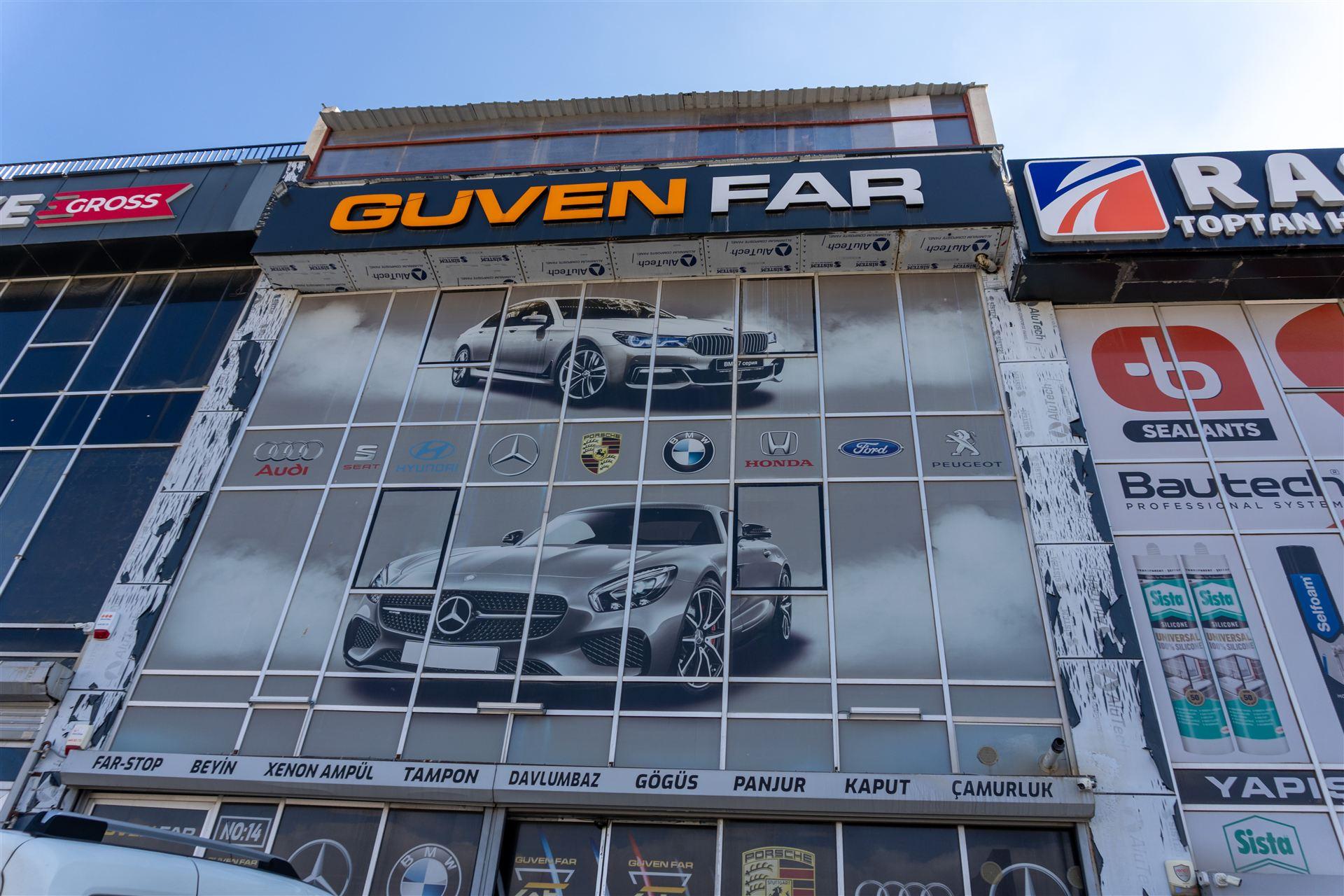 Güven Far mağaza cephesi